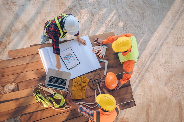 self storage construction crew