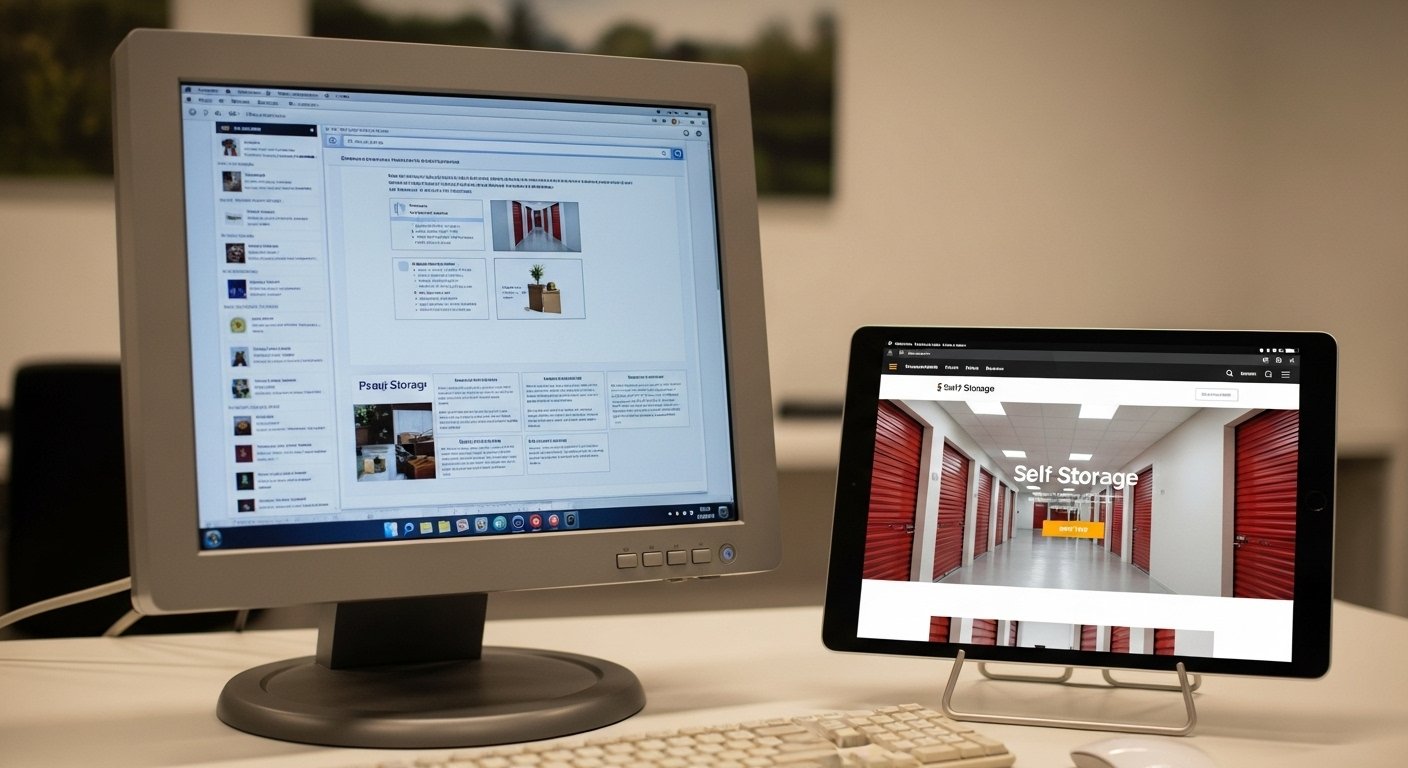 SL- Outdated self-storage website